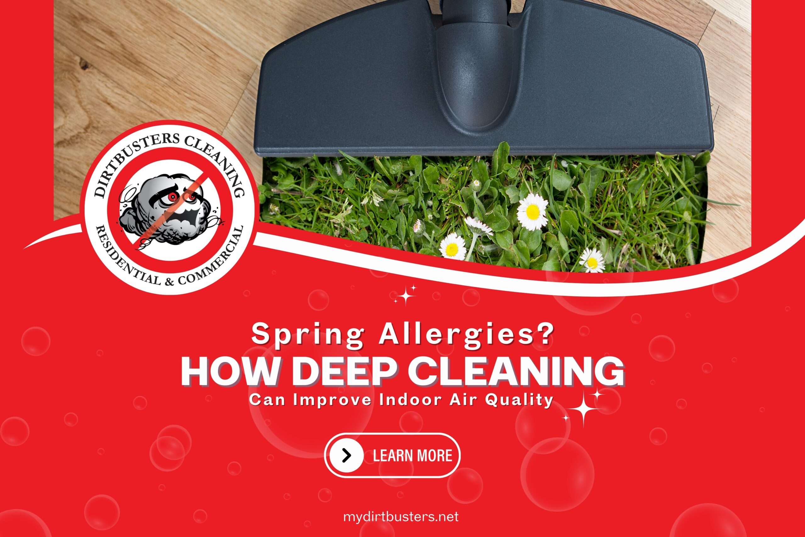 Spring Allergies? How Deep Cleaning Can Improve Indoor Air Quality